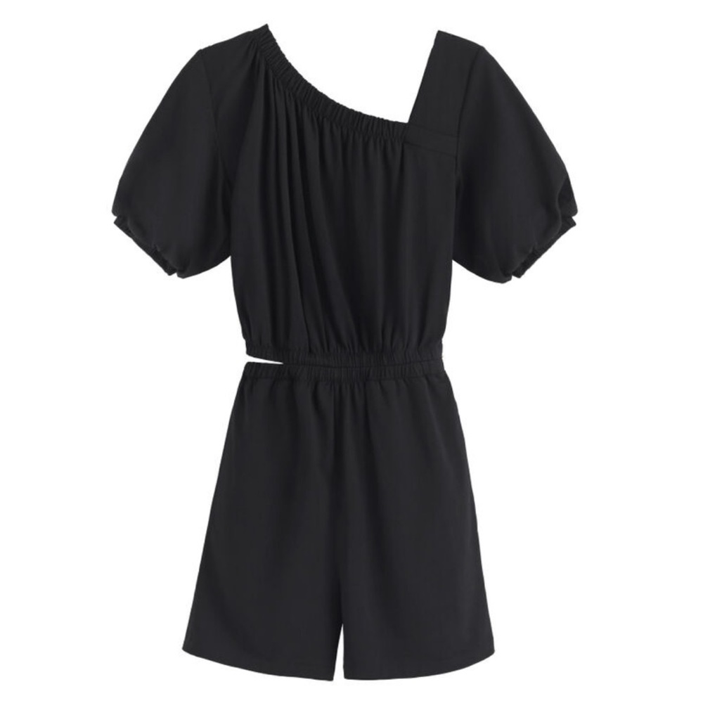 Cuyana Front Gathered Jumpsuit, NWT, L